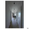 ENOLA B, plafonnier intérieur, noir, GU10/QPAR51, 35W max
