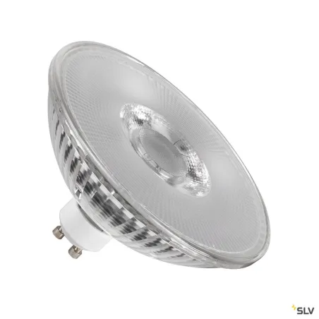 Source LED QPAR111, GU10, transparent, 8W, 2700K, variable