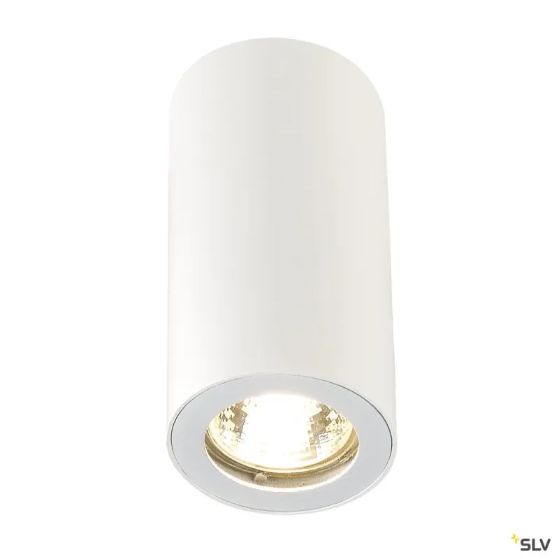 ENOLA B, plafonnier intérieur, blanc, GU10/QPAR51, 35W max