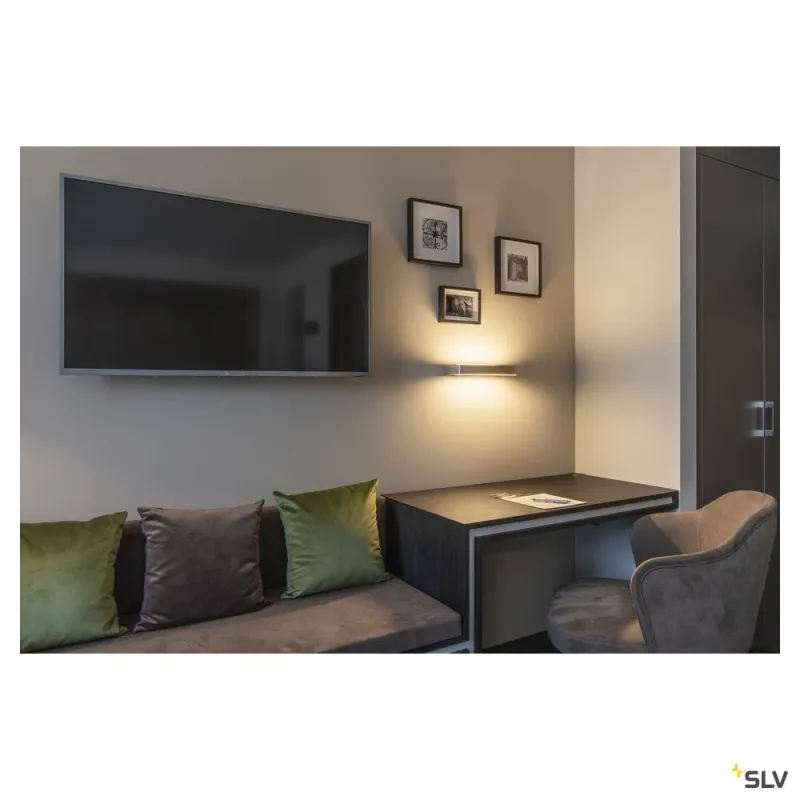 SEDO 7, applique intérieure, alu brossé, LED, 11,5W, 3000K