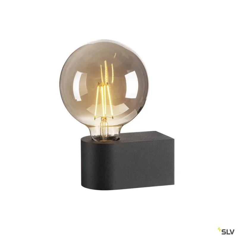 FITU CUBE, applique intérieure, noir, E27/LED E27, 20W max