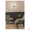 FITU CUBE, applique intérieure, noir, E27/LED E27, 20W max