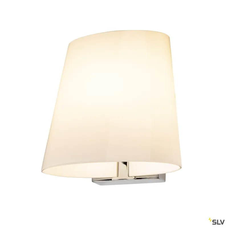 COUPA, applique intérieure, chrome/blanc, G9/QT14, 42W max