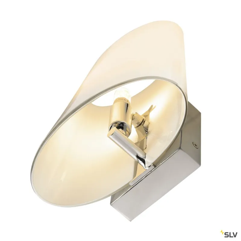 COUPA, applique intérieure, chrome/blanc, G9/QT14, 42W max