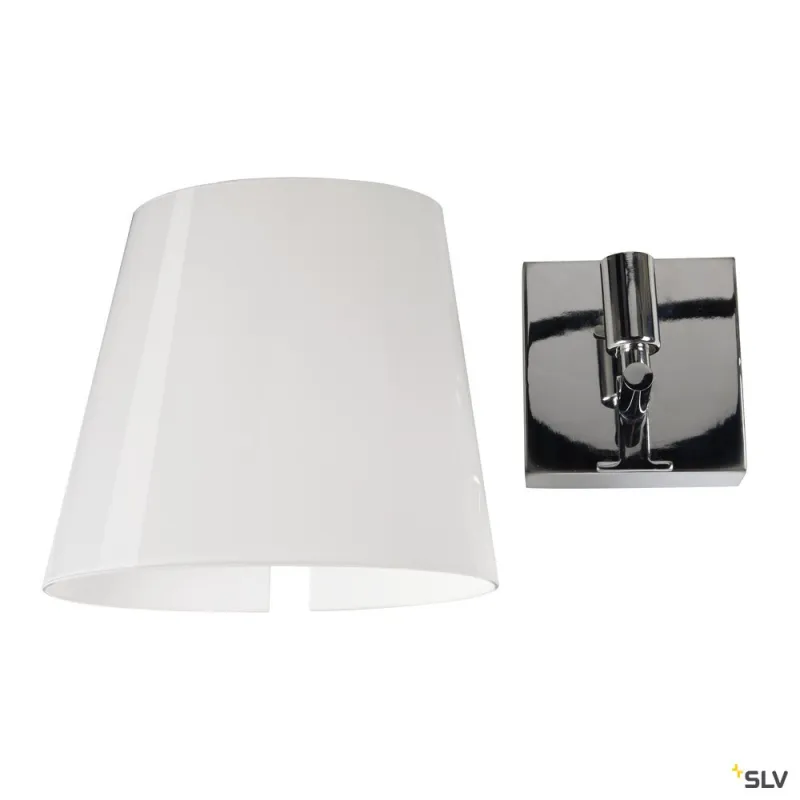 COUPA, applique intérieure, chrome/blanc, G9/QT14, 42W max