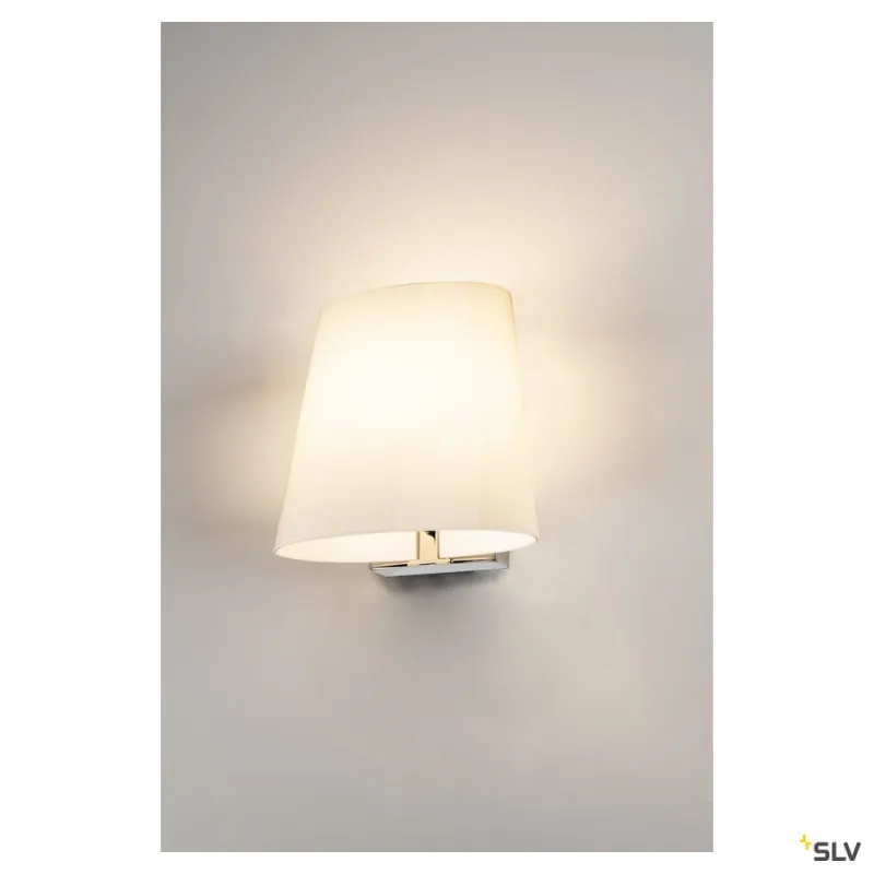 COUPA, applique intérieure, chrome/blanc, G9/QT14, 42W max