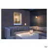 MOLAT, applique extérieure, anthracite, E27, 60W max, IP44