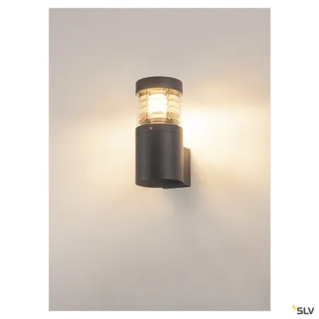 F-POL, applique extérieure, anthracite, E27, 20W max, IP54