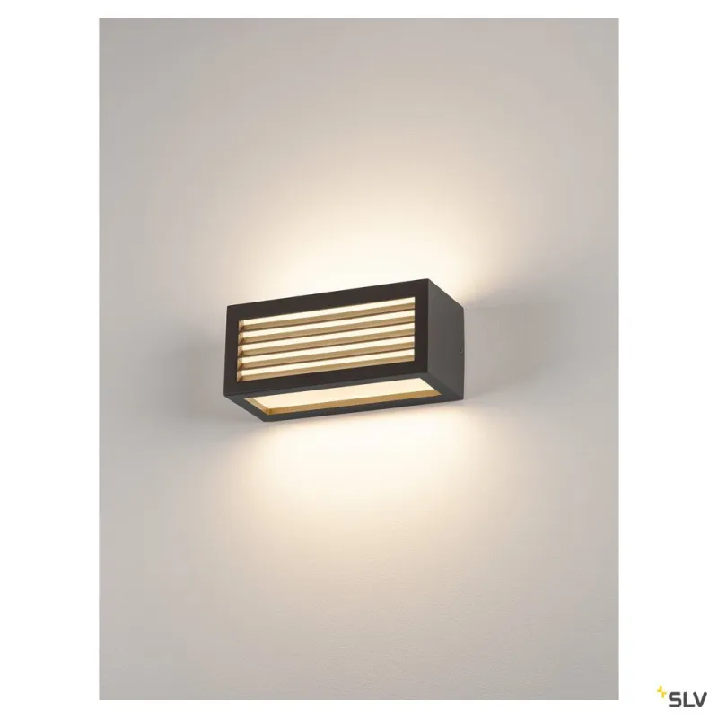 BOX-L, applique extérieure, anthracite, E27, 18W max, IP54