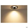 NUMINOS® XL, diffuseur ellipse, intérieur, IV, transparent