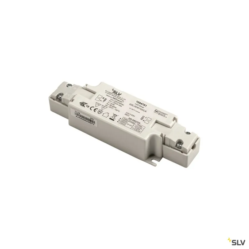 Alimentation LED, intérieur, blanc, 21-29,5W, 500/600/700mA
