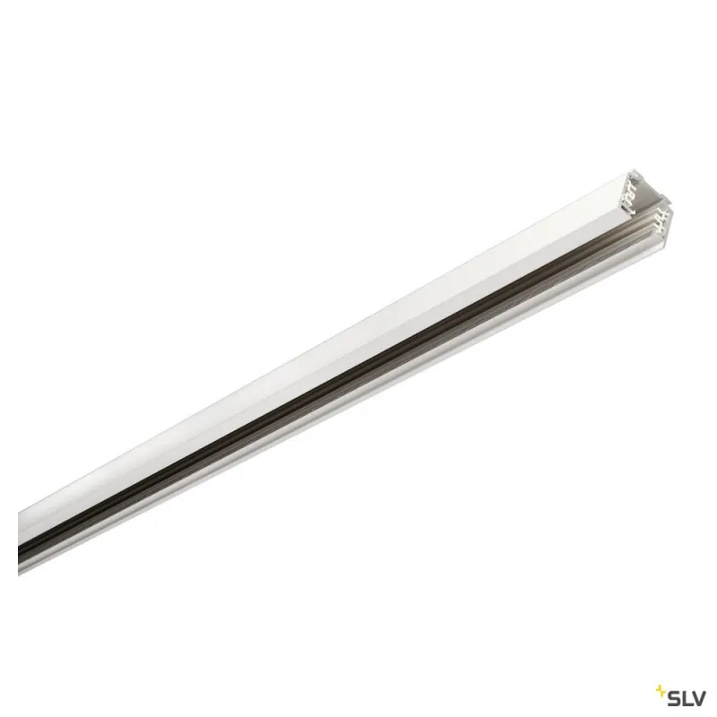 EUTRAC®, rail 3 allumages, intérieur, en saillie, blanc, 3m
