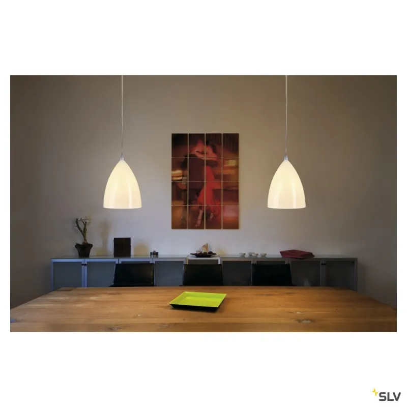 TONGA®, suspension intérieure, gris/blanc, E14/C35, 60W max