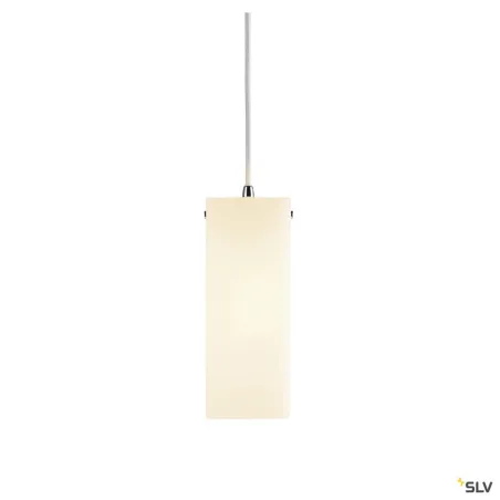 QUADRASS, suspension intérieure, blanc/chrome, E27, 40W max