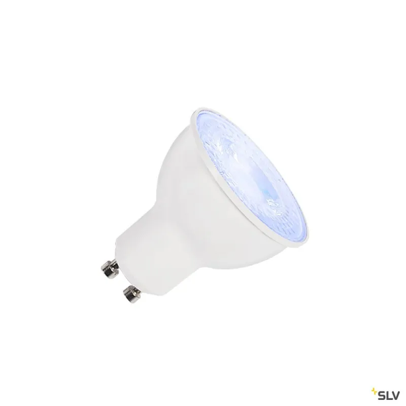 Source LED QPAR51, GU10, blanc, 5,2W, RGBW, smart, variable