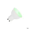 Source LED QPAR51, GU10, blanc, 5,2W, RGBW, smart, variable