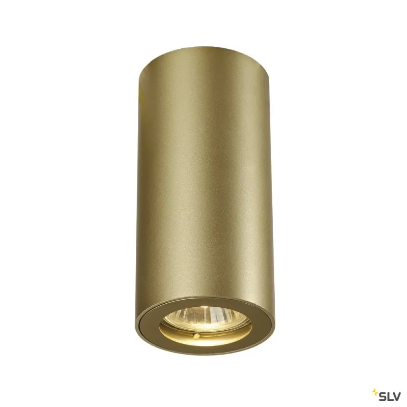 ENOLA B, plafonnier intérieur, laiton, GU10/QPAR51, 35W max