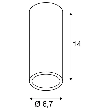 ENOLA B, plafonnier intérieur, laiton, GU10/QPAR51, 35W max