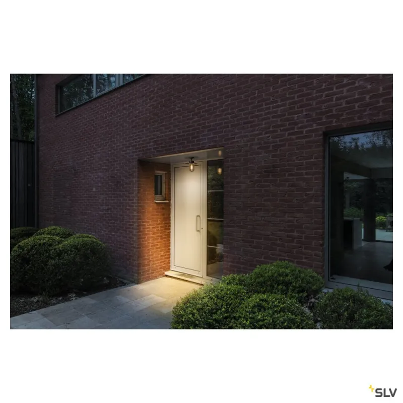 MOLAT, plafonnier extérieur, anthracite, E27, 60W max, IP44