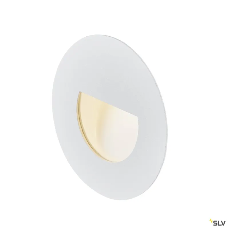 WORO, encastré mural intérieur, blanc mat, LED, 1,2W, 3000K
