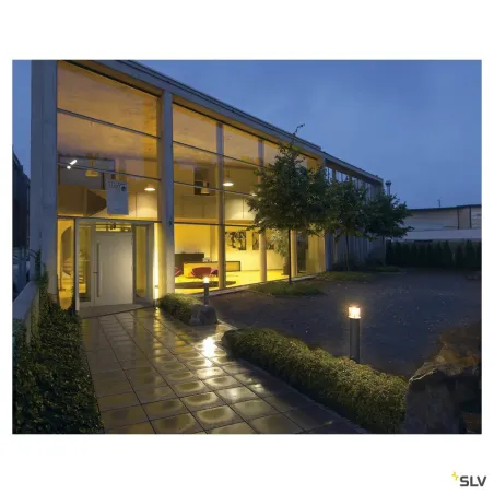 OTOS GLAS, borne extérieure, anthracite, E27, 15W max, IP43