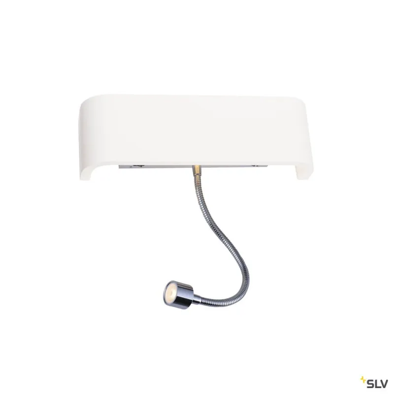 MANA, diffuseur, intérieur, longueur 30,9 cm, blanc, plâtre