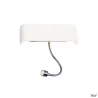 MANA, diffuseur, intérieur, longueur 30,9 cm, blanc, plâtre