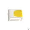 MANA, diffuseur, intérieur, longueur 13,6 cm, blanc, plâtre