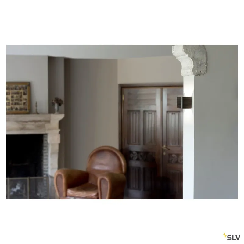 MANA, diffuseur, intérieur, longueur 12 cm, gris/brun, bois