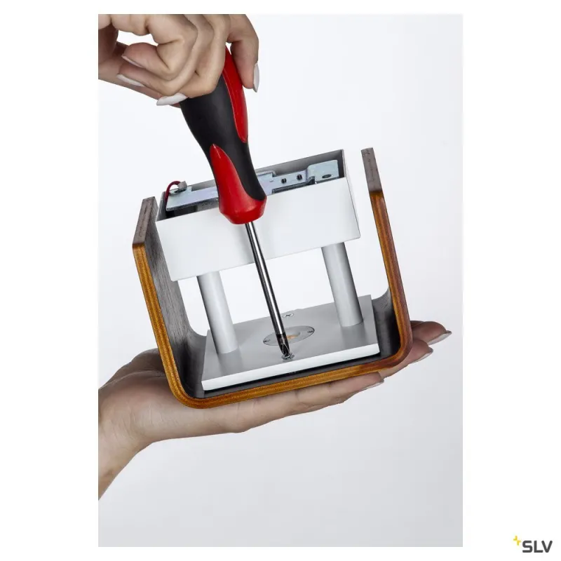MANA, diffuseur, intérieur, longueur 12 cm, gris/brun, bois