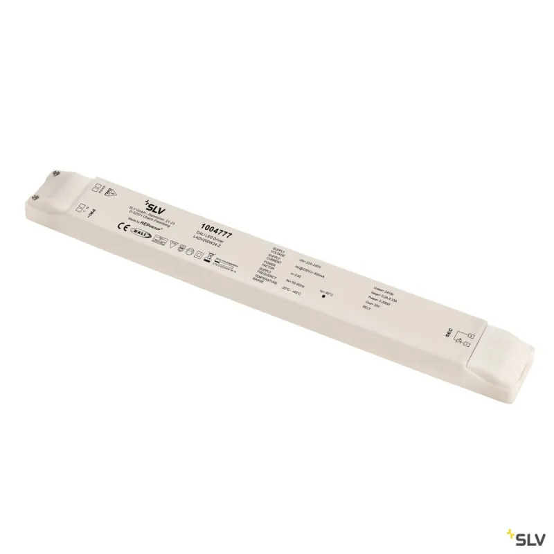Alimentation LED, intérieur, blanc, 200W, 24V, variable Dali
