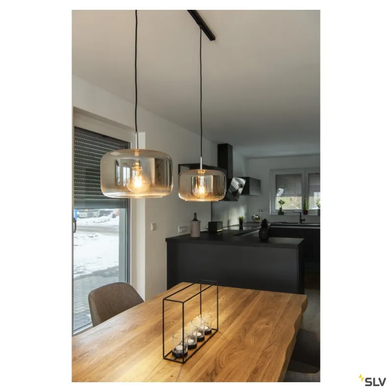 Adaptateur rail 1 allumage pour suspensions, intérieur, noir