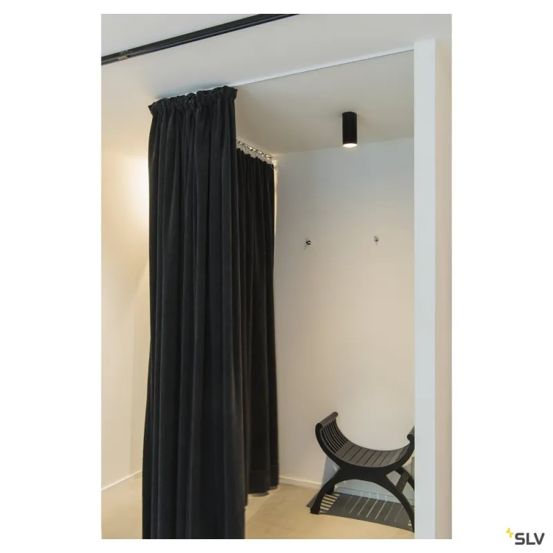 ANELA, plafonnier intérieur, noir, LED, 11W, 3000K, variable