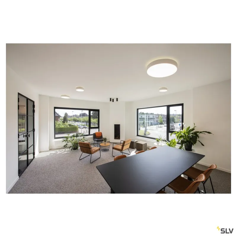 ANELA, plafonnier intérieur, noir, LED, 11W, 3000K, variable