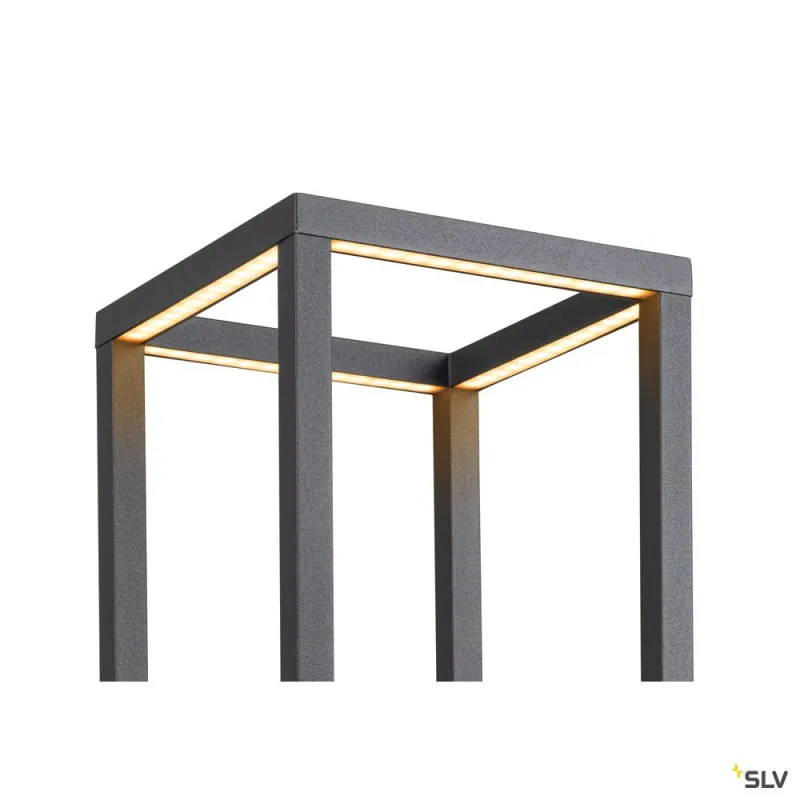 QUADRULO, borne extérieure, anthracite, LED, 7W, 3000K, IP55