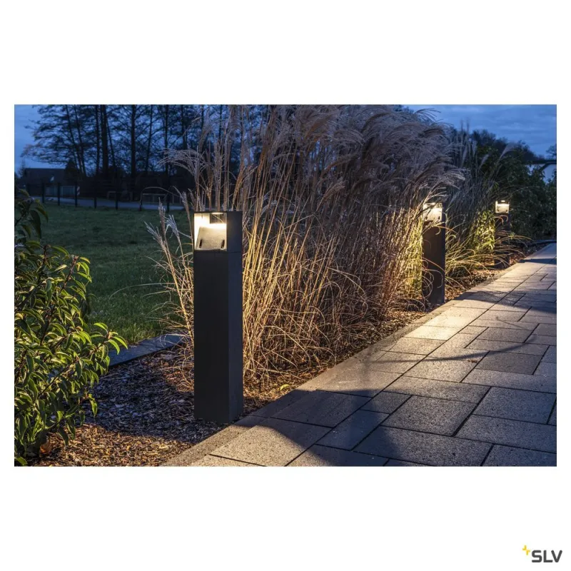 LOGS 70, borne extérieure, anthracite, LED, 10W, 3000K, IP44