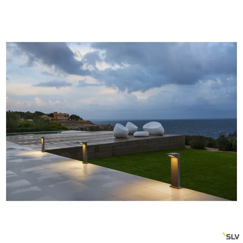 IPERI 50, borne extérieure, anthracite, LED, 5W, 4000K, IP44