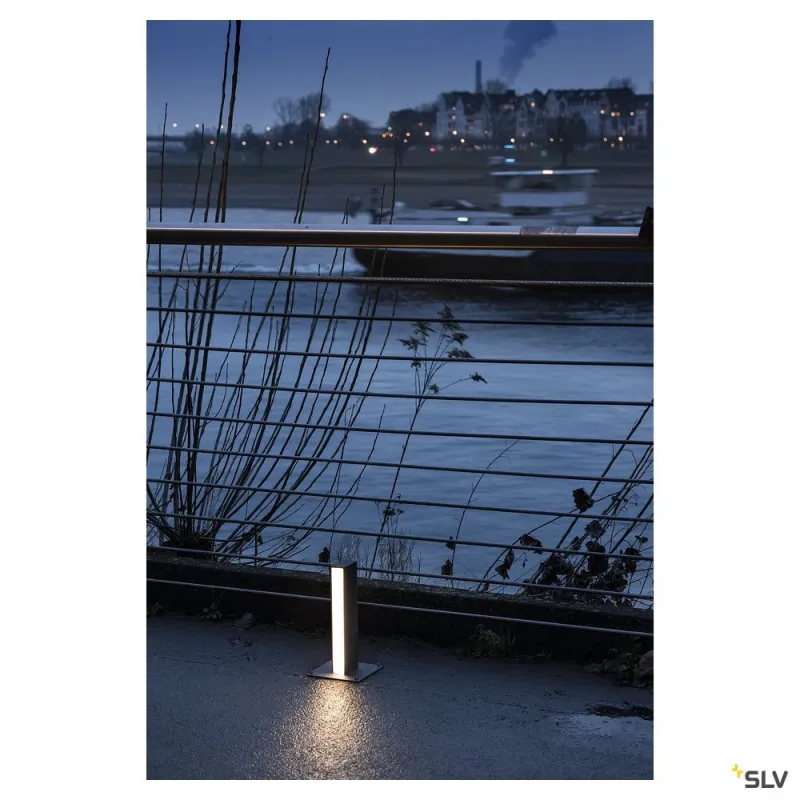 H-POL 30, borne extérieure, anthracite, LED, 9W, 3000K, IP55