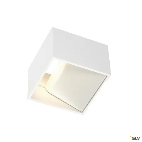 LOGS IN, applique intérieure, carré, blanc, LED, 6,9W, 3000K