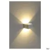 LOGS IN, applique intérieure, carré, blanc, LED, 6,9W, 3000K