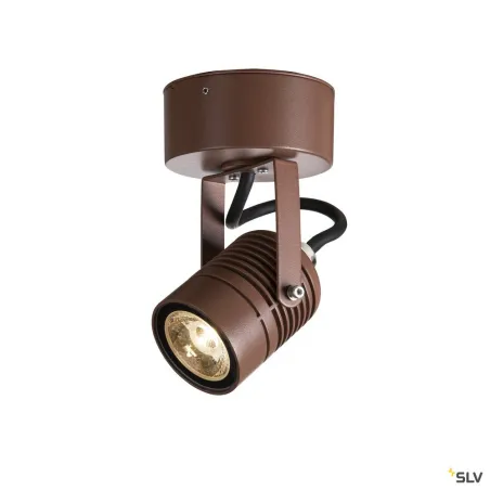 LED SPOT, applique extérieure, rouille, LED, 6W, 3000K, IP55