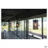 Adaptateur rail 3 allumages pour suspensions, intérieur, noir