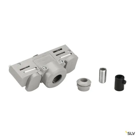 Adaptateur rail 3 allumages pour suspensions, intérieur, gris