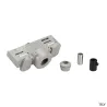 Adaptateur rail 3 allumages pour suspensions, intérieur, gris
