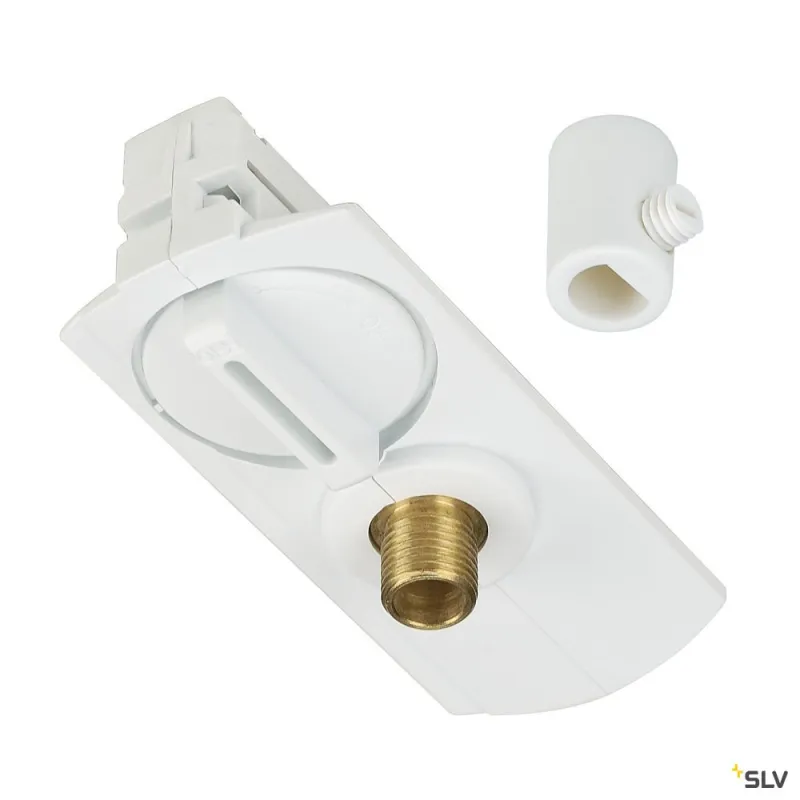 Adaptateur rail 1 allumage pour suspensions, intérieur, blanc