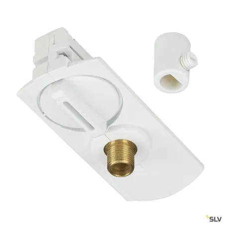 Adaptateur rail 1 allumage pour suspensions, intérieur, blanc