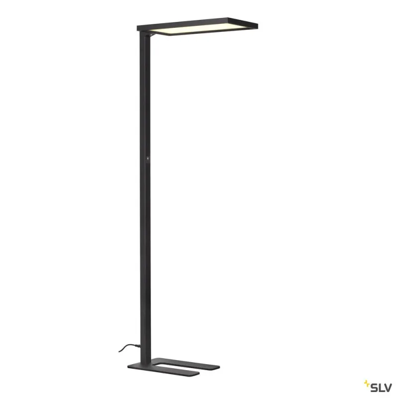 WORKLIGHT, lampadaire intérieur, noir, LED, 79W, 4000K, UGR19
