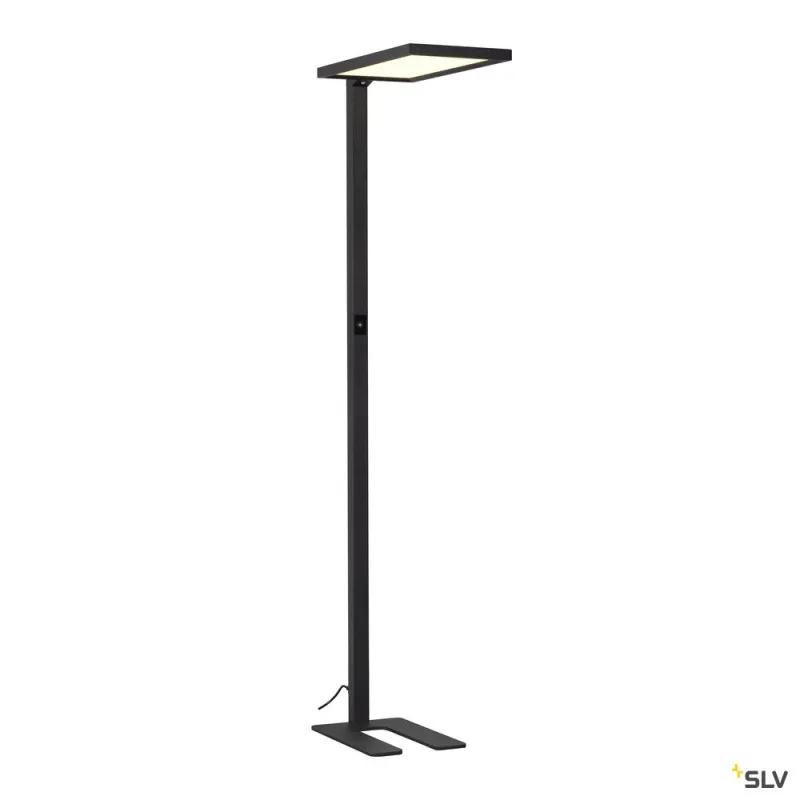 WORKLIGHT, lampadaire intérieur, noir, LED, 79W, 4000K, UGR19