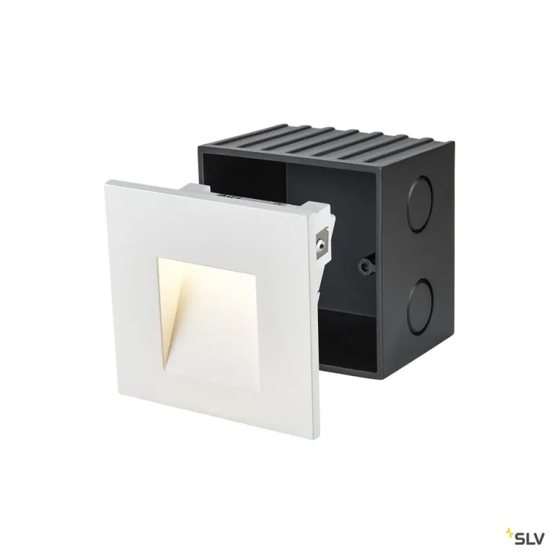 MOBALA, encastré mural intérieur, blanc mat, LED, 1,3W, 3000K