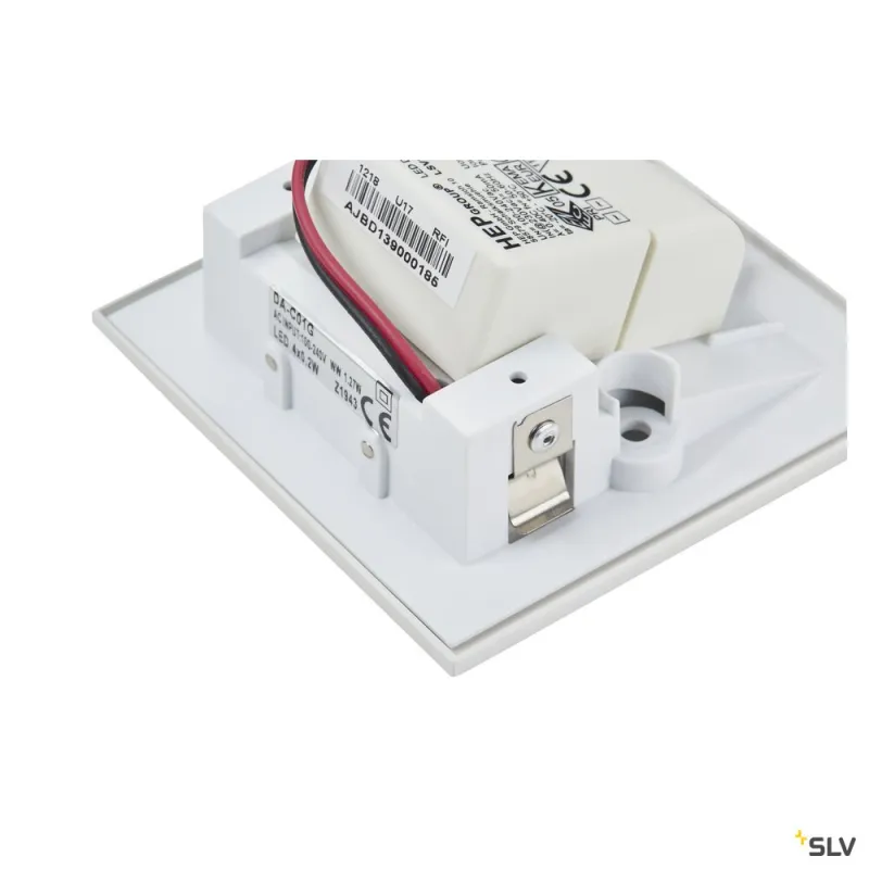 MOBALA, encastré mural intérieur, blanc mat, LED, 1,3W, 3000K